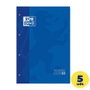 Oxford Caja de Recambios Classic A4/A4+ Azul Marino 5 Unidades